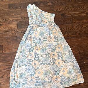 Floral One-Shoulder women’s Dress